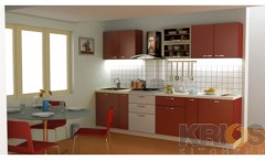 Straight Shape modular kitchen,